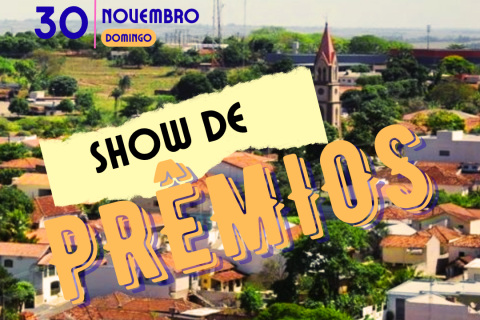 Show de Prêmios  RÁDIO 7 - FM 104 – Aniversário 81 anos Álvares Machado!