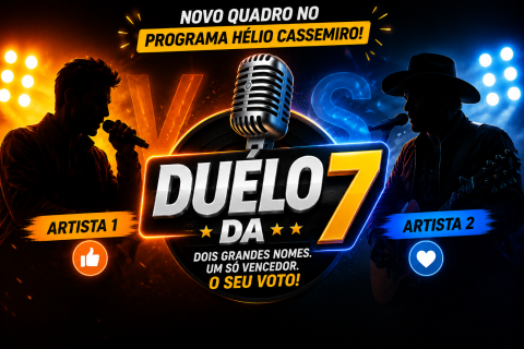 DUÉLO DA 7” PROMETE AGITAR AS MANHÃS COM GRANDES NOMES DA MÚSICA